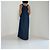 Weekend Max Mara Abito Maxi in Denim Blu - vista 12