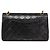 Chanel Vintage Classic Double Flap Quilted Lambskin Medium - vista 2