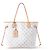 Louis Vuitton Neverfull MM Monogram White Borsa Tote