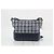 Borsa Chanel Gabrielle in tweed blu e pelle blu - vista 2
