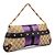 Pochette Gucci Tom Ford GG Monogram Viola e Nero - vista 2