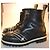 Dsquared2 Black Leather Logo Ankle Boots - view 2