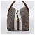 Burberry TB Half Cube Duffle in pelle con monogramma impresso - vista 4