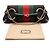Clutch Gucci Tom Ford Horsebit GG Monogram Nero Rosso Verde - vista 3
