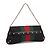 Clutch Gucci Tom Ford Horsebit GG Monogram Nero Rosso Verde - vista 5