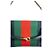 Clutch Gucci Tom Ford Horsebit GG Monogram Nero Rosso Verde - vista 6