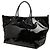 Autre Marque Borsa Shopper da Viaggio Maxi PVC Rive Gauche Saint Laurent Nera - vista 2