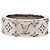 Ring Silver Louis Vuitton Brass LV Mosaic Ring M - Ansicht 3