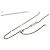 Collana Silver Louis Vuitton Brass Monogram Charms - vista 6