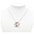 Collana Silver Louis Vuitton Brass Monogram Charms - vista 7