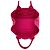 Borsa Tote Prada in tela Canapa con logo rosa - vista 4