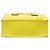 Borsa Louis Vuitton Epi Petit Sac Plat gialla - vista 3