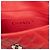 Bolso bandolera Chanel Classic Single Flap Extra Mini Rectangular de piel de cordero rojo - vista 5