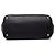 Borsa Tote Convertibile Aperta Prada Vitello Daino Nero - vista 3