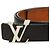 Louis Vuitton Epi LV Initiales Gürtel Schwarz - Ansicht 4