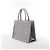 Borsa a tracolla Christian Dior Book Tote Medium Cannage Canvas in Gray - vista 3