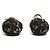 Valentino Rockstud Babies Bailarinas de Encaje Negro - vista 4