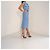 Dries Van Noten Abito Midi a Righe Blu e Bianche Primavera 2019 - vista 8