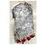 Rene Derhy Gonna Leggera Rose a Rilievo TS/M - vista 2