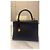 Hermès Kelly 28 Sellier Pelle Epsom Nera - vista 3