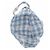 Prada Borsa tote blu e bianca - vista 5
