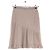 Autre Marque Falda larga de cuadros Damson Madder de algodón beige - vista 2