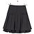 Autre Marque Falda midi plisada gris con rayas DAMSON MADDER