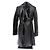 Courreges Trench coat de vinilo negro - vista 2