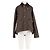 Chaqueta marrón Maje con cuello de pana