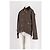 Chaqueta marrón Maje con cuello de pana - vista 4