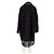 Autre Marque Abrigo midi negro GILMAR con encaje y botones - vista 2