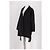 Autre Marque Abrigo midi negro GILMAR con encaje y botones - vista 4