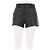 L'Agence Shorts Schwarz Polyester