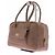 Borsa a mano Sandro EZMEH in camoscio marrone - vista 2