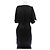 Stella Mc Cartney Schwarzes Kleid mit Gürtel - Ansicht 2