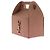 Yves Saint Laurent borsa box "TAKE-AWAY" in pelle goffrata - vista 2