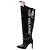 Off White Botas mosqueteras de vinilo negro "For Walking" - vista 2