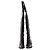 Off White Botas mosqueteras de vinilo negro "For Walking" - vista 3