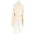 Autre Marque Jersey DAMSON MADDER de algodón blanco cuello alto - vista 2