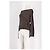 Autre Marque DAMSON MADDER Brauner Baumwollpullover Bardot Ausschnitt - Ansicht 4