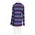 Autre Marque DAMSON MADDER Baumwollpullover blau gestreift - Ansicht 2