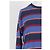 Autre Marque DAMSON MADDER Baumwollpullover blau gestreift - Ansicht 6