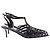 Alaïa Mules intrecciate nere - vista 3