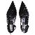 Alaïa Mules intrecciate nere - vista 7
