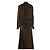 Autre Marque MUMA Maxikleid Khaki Animal Print