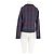 Autre Marque DAMSON MADDER Wollcardigan Grau Kariert - Ansicht 2