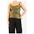 Roksanda Top de tirantes de seda satinada verde - size UK 8 - vista 3