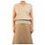 Autre Marque Strickweste mit V-Ausschnitt in Neutral - size