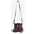 Autre Marque Borsa bucket Emmanuelle con frange bordeaux - vista 3
