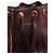 Autre Marque Borsa bucket Emmanuelle con frange bordeaux - vista 5